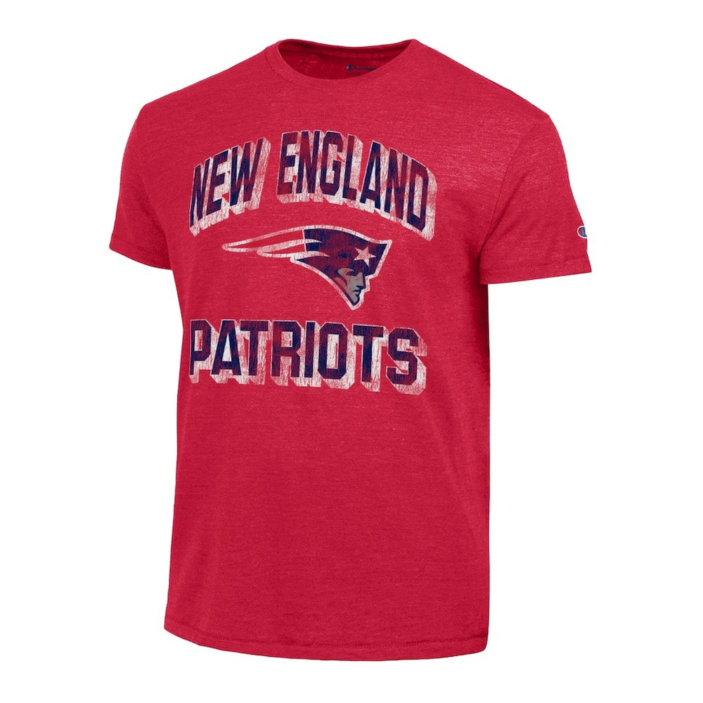 New England Patriots Champion Ultimate Tri-Blend T-Shirt - Heather Red - NFL
