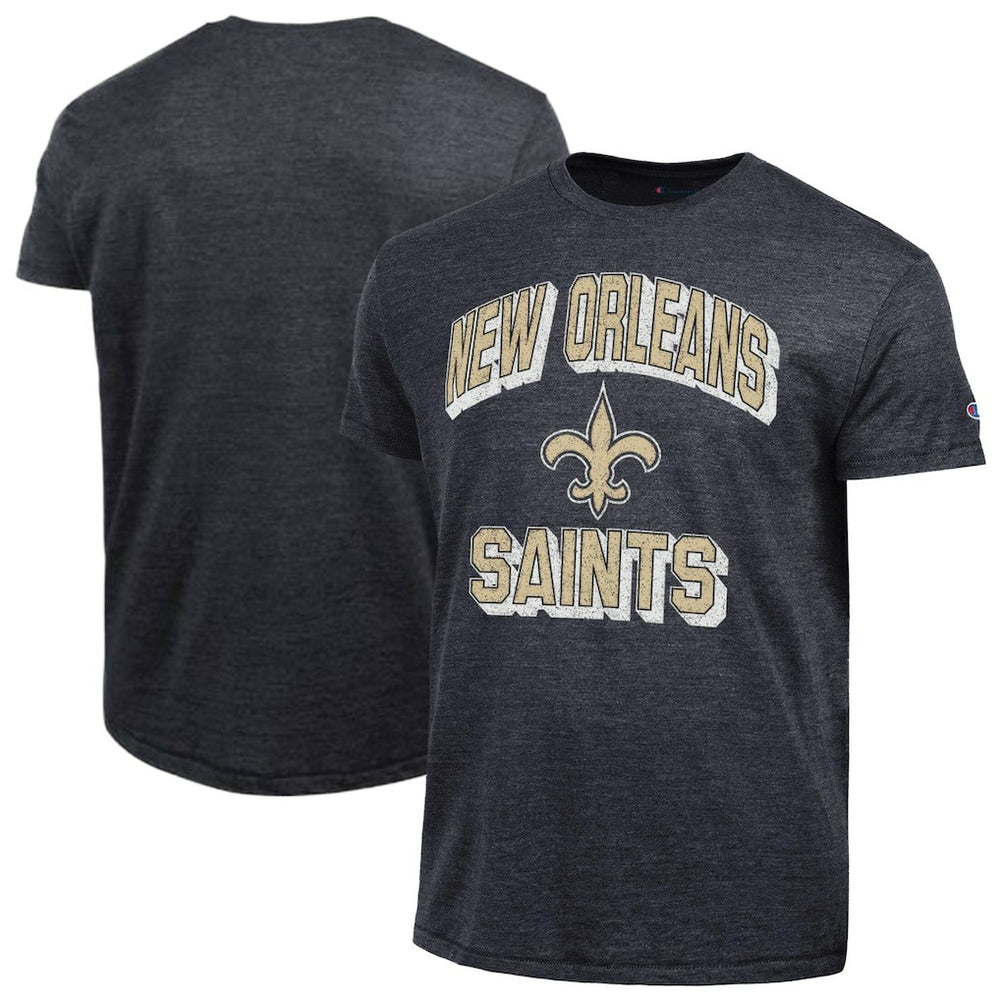 New Orleans Saints Champion Ultimate Tri-Blend T-Shirt - Black - NFL