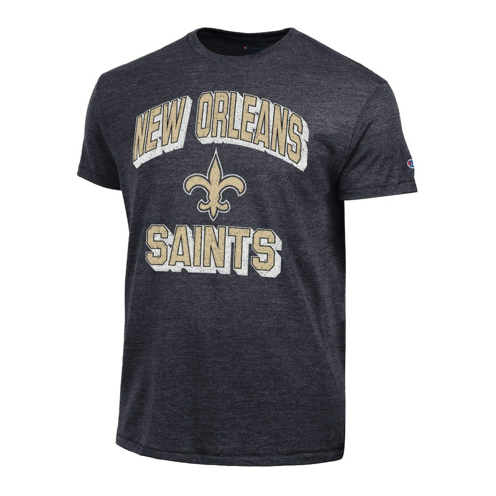 New Orleans Saints Champion Ultimate Tri-Blend T-Shirt - Black - NFL