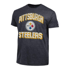 Pittsburgh Steelers Champion Ultimate Tri-Blend T-Shirt - Heather Black - NFL