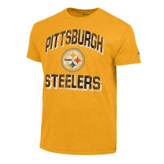 Pittsburgh Steelers Champion Ultimate Tri-Blend T-Shirt - Heather Gold - NFL
