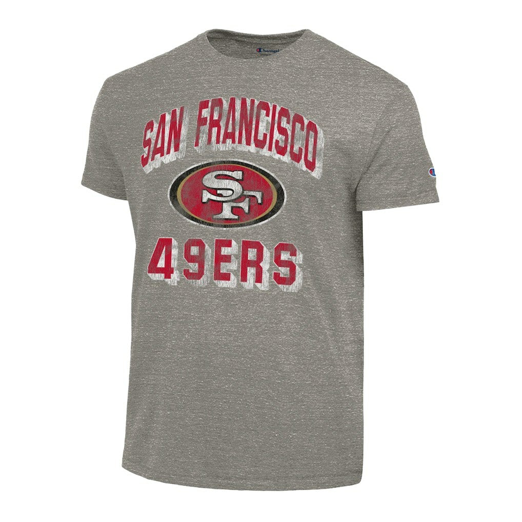 San Francisco 49ers Champion Ultimate Tri-Blend T-Shirt - Charcoal - NFL