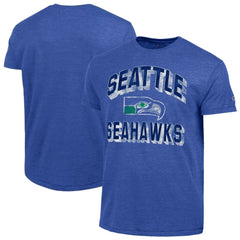 Seattle Seahawks Champion Ultimate Tri-Blend T-Shirt - Heather Royal - NFL