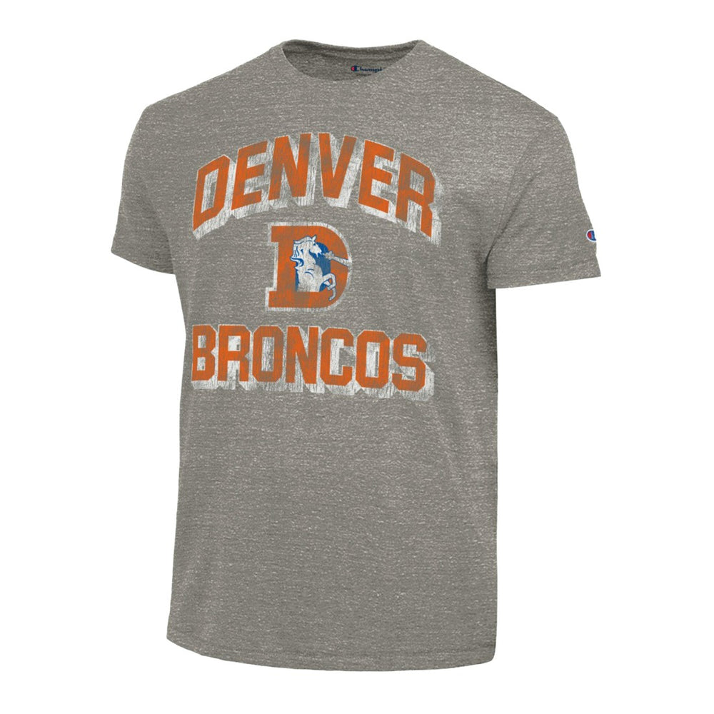 Denver Broncos Champion Ultimate Tri-Blend T-Shirt - Charcoal - NFL