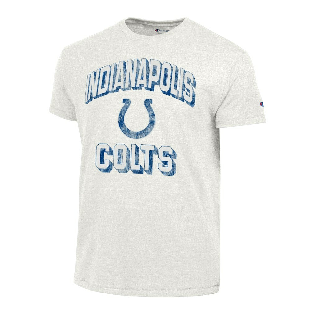 Indianapolis Colts Champion Ultimate Tri-Blend T-Shirt - White - NFL