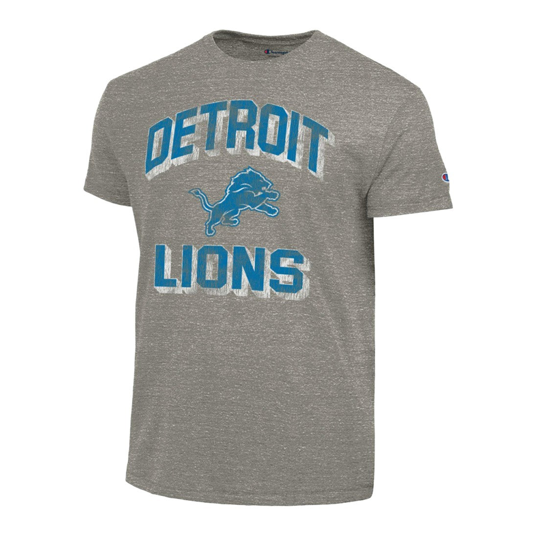 Detroit Lions Champion Ultimate Tri-Blend T-Shirt - Heather Charcoal - NFL