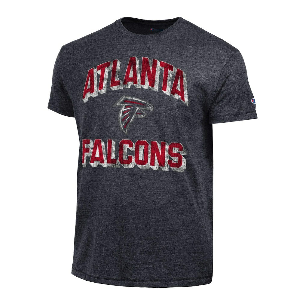Atlanta Falcons Champion Ultimate Tri-Blend T-Shirt - Heather Black - NFL