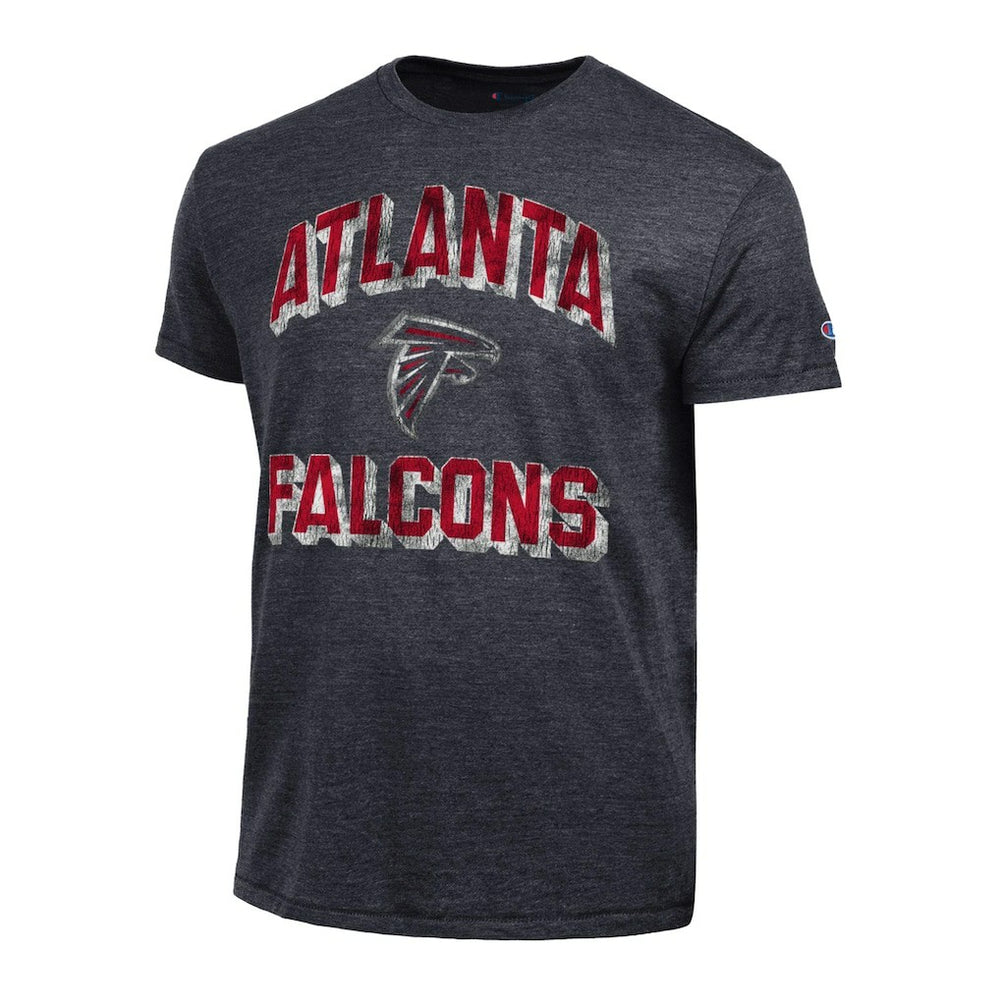 Atlanta Falcons Champion Ultimate Tri-Blend T-Shirt - Heather Black - NFL