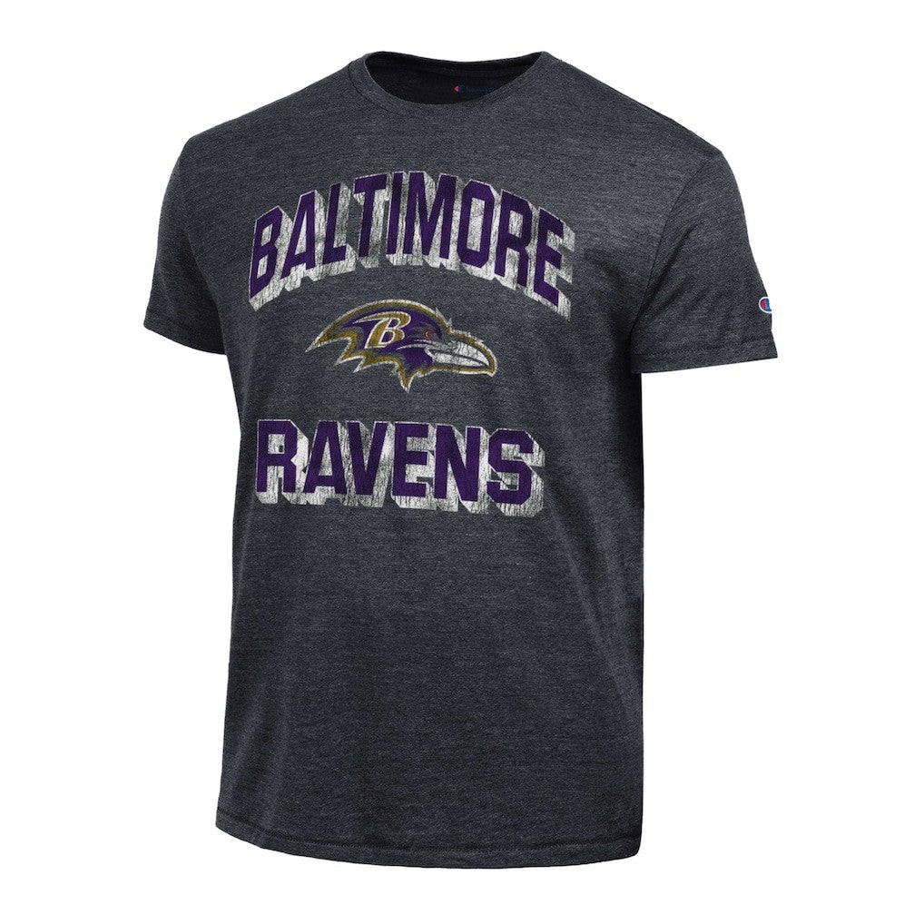 Baltimore Ravens Champion Ultimate Tri-Blend T-Shirt - Black - NFL