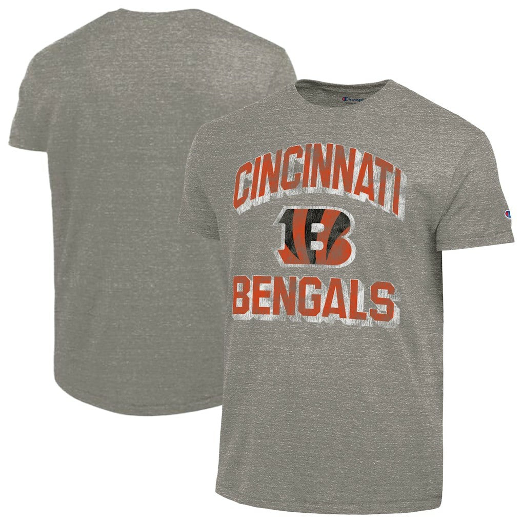Cincinnati Bengals Champion Ultimate Tri-Blend T-Shirt - Charcoal - NFL
