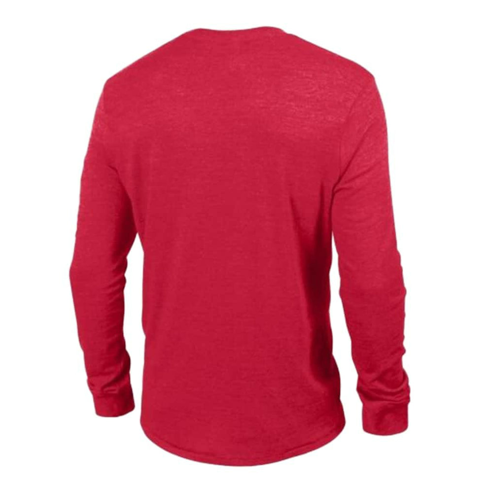 Buffalo Bills Champion Ultimate Tri-Blend Long Sleeve T-Shirt - Red - NFL