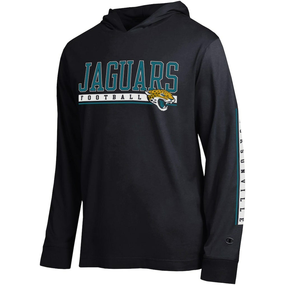 Jacksonville Jaguars Champion All Star Hoodie T-Shirt - Black - NFL