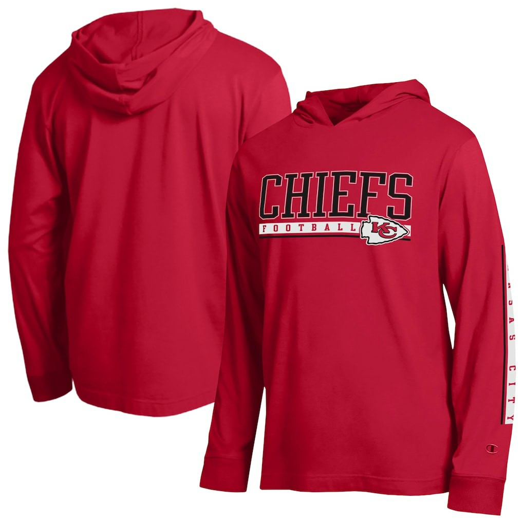 Kansas City Chiefs Champion All Star Hoodie T-Shirt - Red - NFL