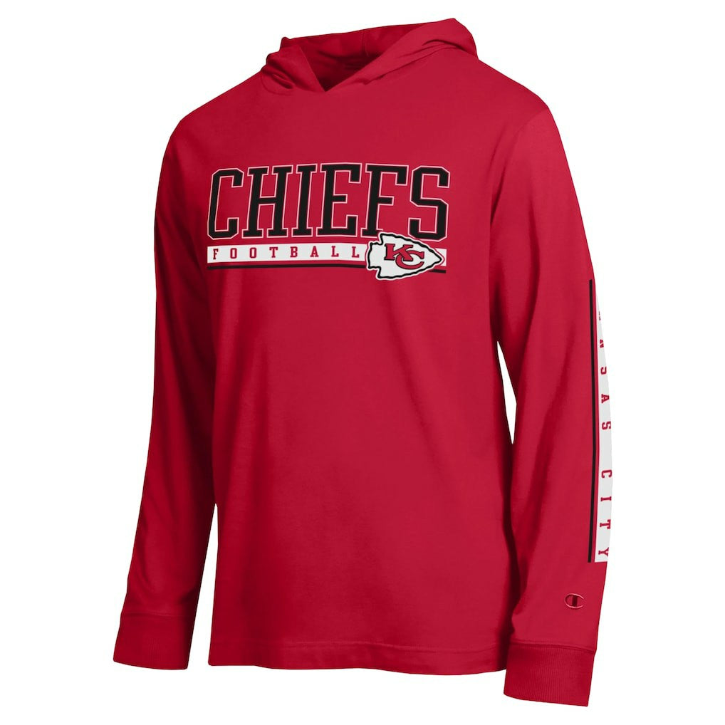 Kansas City Chiefs Champion All Star Hoodie T-Shirt - Red - NFL