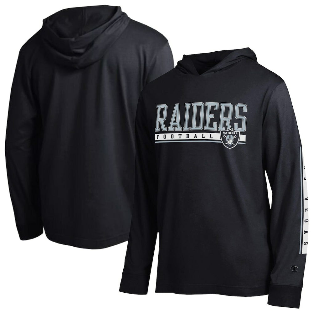 Las Vegas Raiders Champion All Star Hoodie T-Shirt - Black - NFL