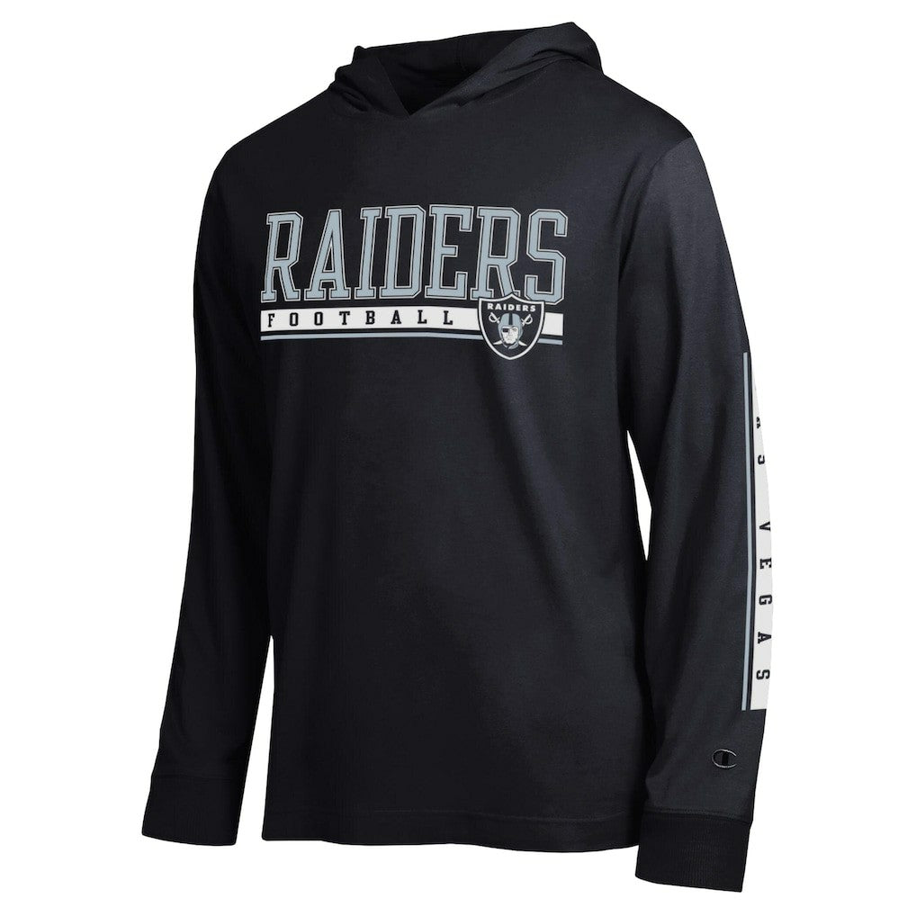 Las Vegas Raiders Champion All Star Hoodie T-Shirt - Black - NFL