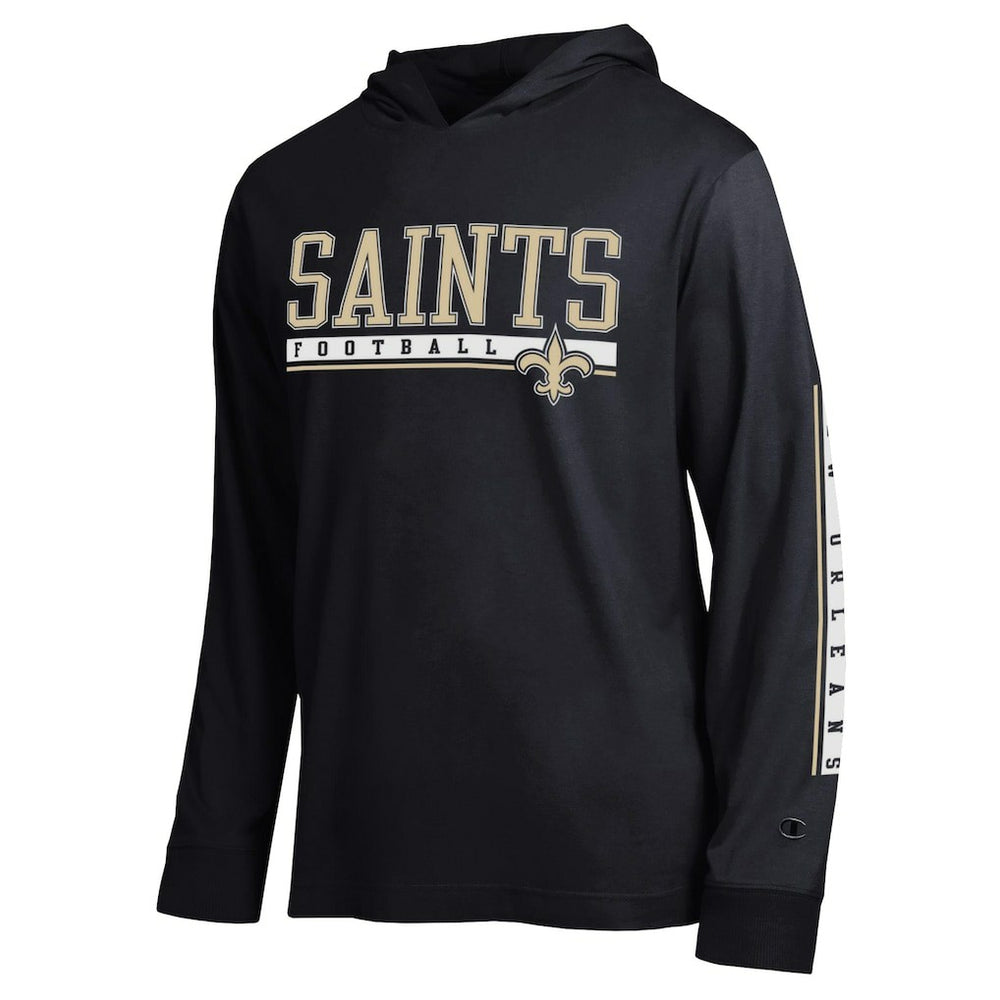 New Orleans Saints Champion All Star Hoodie T-Shirt - Black - NFL