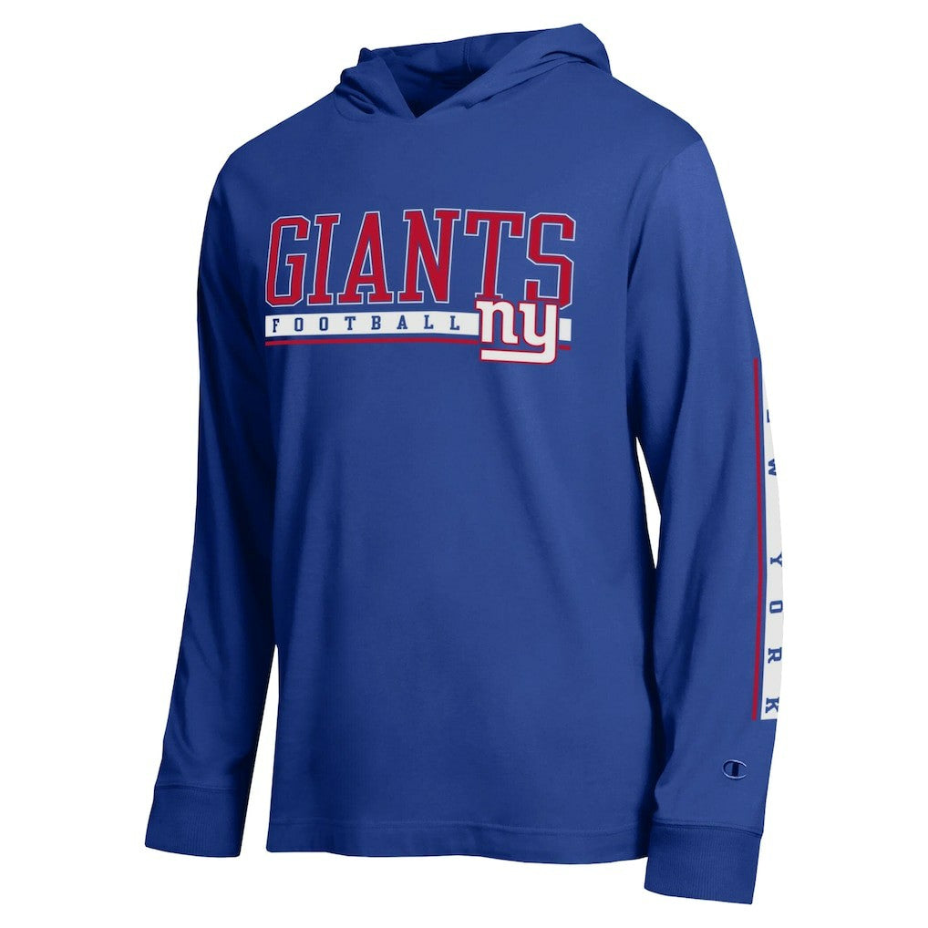 New York Giants Champion All Star Hoodie T-Shirt - Royal - NFL