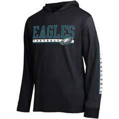 Philadelphia Eagles Champion All Star Hoodie T-Shirt - Black - NFL
