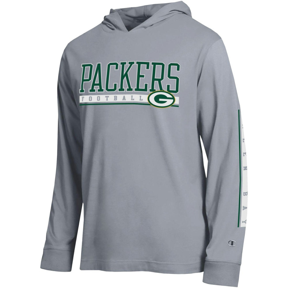 Green Bay Packers Champion All Star Hoodie T-Shirt - Gray - NFL