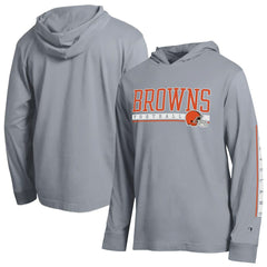 Cleveland Browns Champion All Star Hoodie T-Shirt - Heather Gray - NFL
