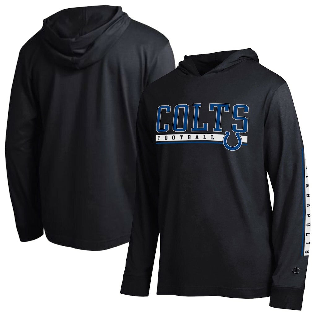 Indianapolis Colts Champion All Star Hoodie T-Shirt - Black - NFL