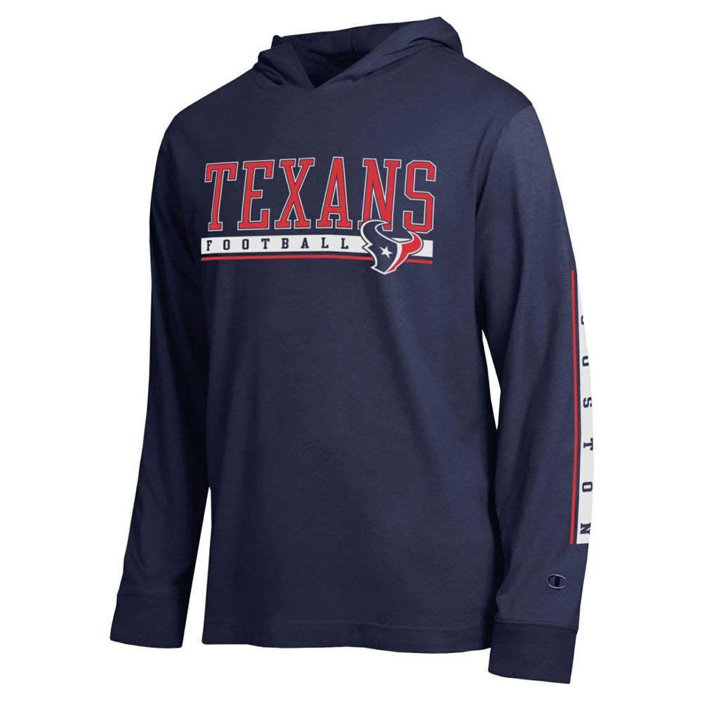 Houston Texans Champion All Star Hoodie T-Shirt - Navy - NFL