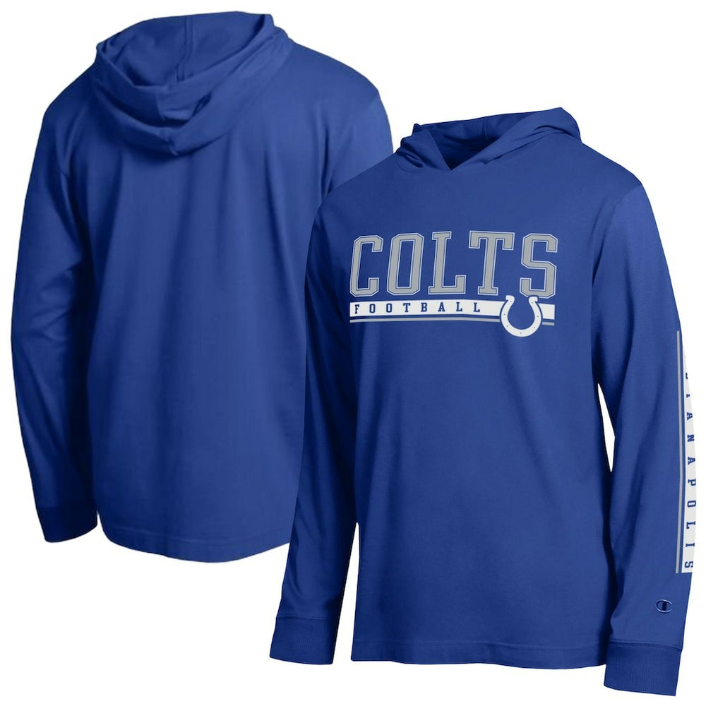 Indianapolis Colts Champion All Star Hoodie T-Shirt - Royal - NFL