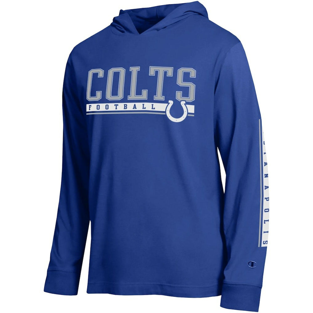 Indianapolis Colts Champion All Star Hoodie T-Shirt - Royal - NFL