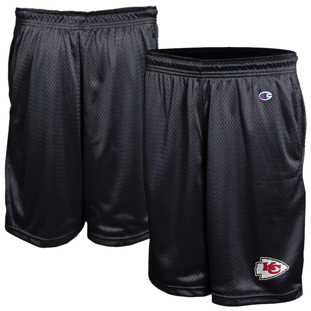 Kansas City Chiefs Champion Classic Mesh Shorts - Black - NFL