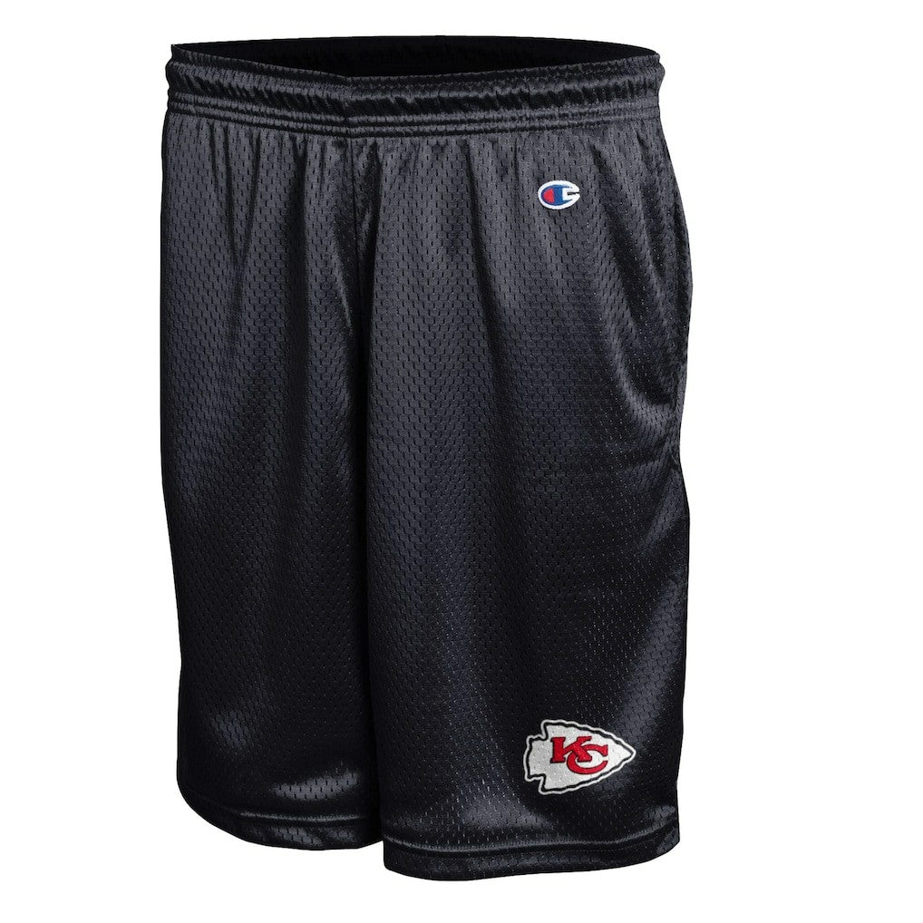 Kansas City Chiefs Champion Classic Mesh Shorts - Black - NFL