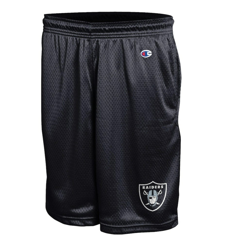 Las Vegas Raiders Champion Classic Mesh Shorts - Black - NFL