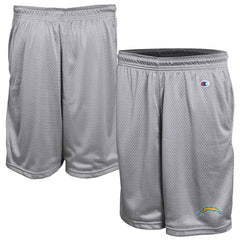 Los Angeles Chargers Champion Classic Mesh Shorts - Gray - NFL