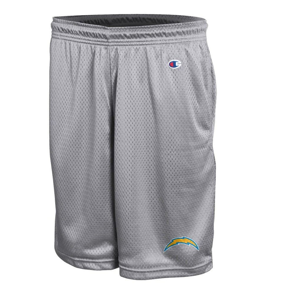 Los Angeles Chargers Champion Classic Mesh Shorts - Gray - NFL