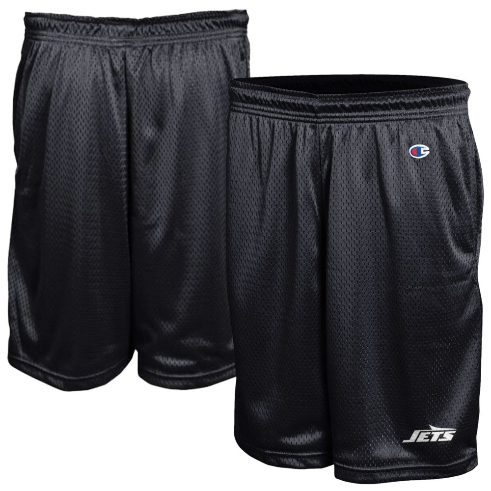 New York Jets Champion Classic Mesh Shorts - Black - NFL