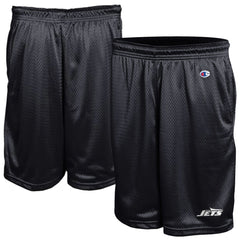 New York Jets Champion Classic Mesh Shorts - Black - NFL