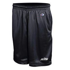New York Jets Champion Classic Mesh Shorts - Black - NFL