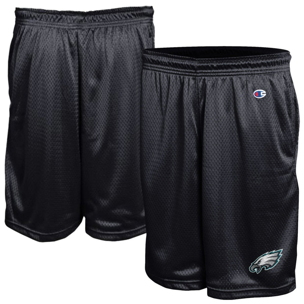 Philadelphia Eagles Champion Classic Mesh Shorts - Black - NFL