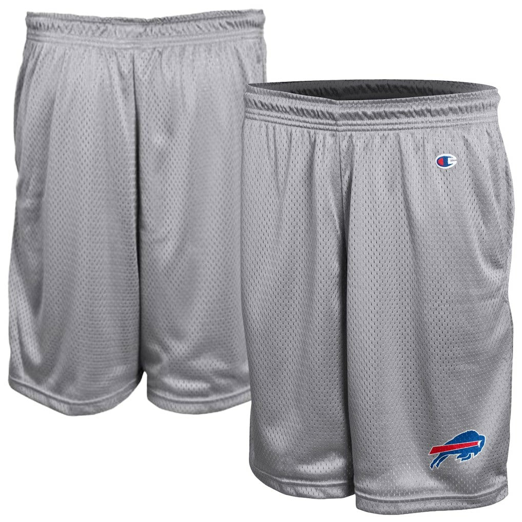 Buffalo Bills Champion Classic Mesh Shorts - Gray - NFL