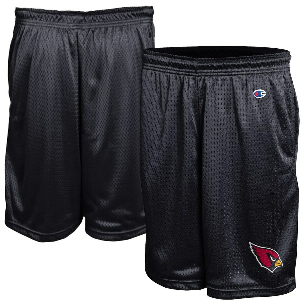 Arizona Cardinals Champion Classic Mesh Shorts - Black - NFL