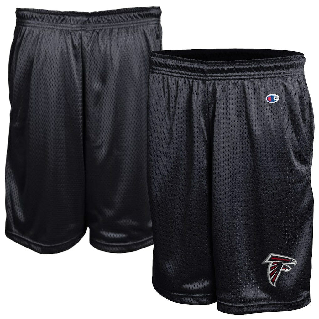 Atlanta Falcons Champion Classic Mesh Shorts - Black - NFL