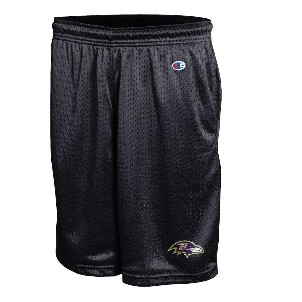 Baltimore Ravens Champion Classic Mesh Shorts - Black - NFL