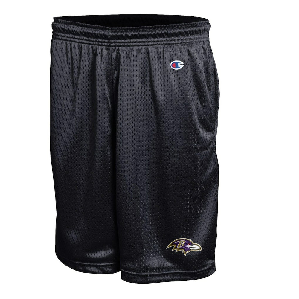 Baltimore Ravens Champion Classic Mesh Shorts - Black - NFL