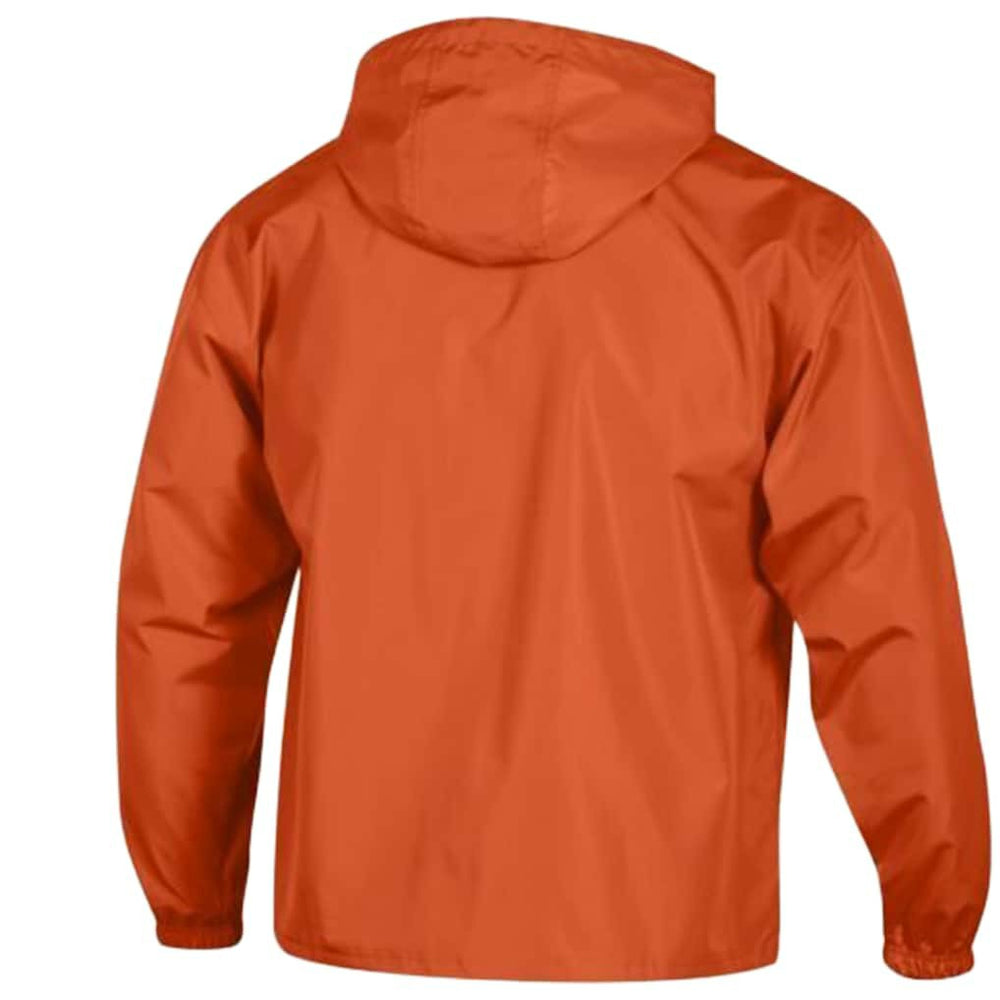 Cleveland Browns Champion Packable Windbreaker Half-Zip Jacket - Orange - NFL