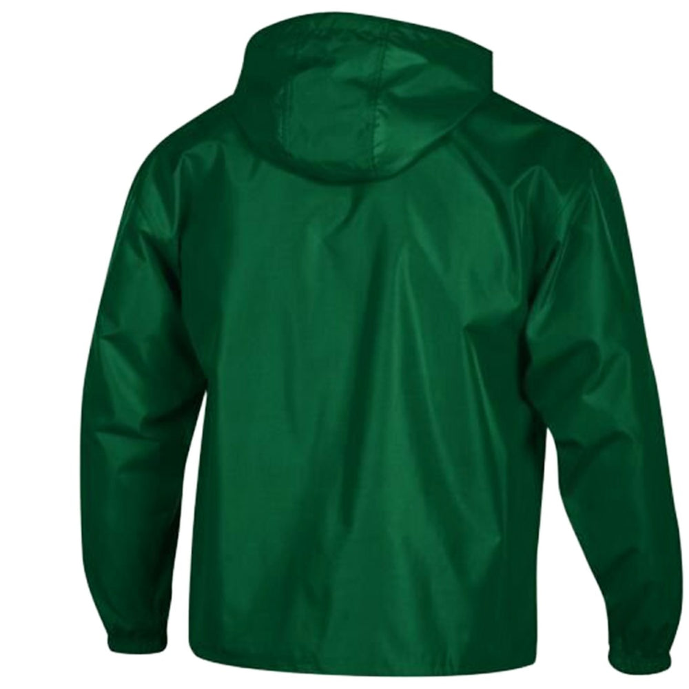 New York Jets Champion Packable Windbreaker Half-Zip Jacket - Green - NFL