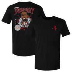 Kevin Durant Houston Rockets 500 Level Caricature T-Shirt Black
