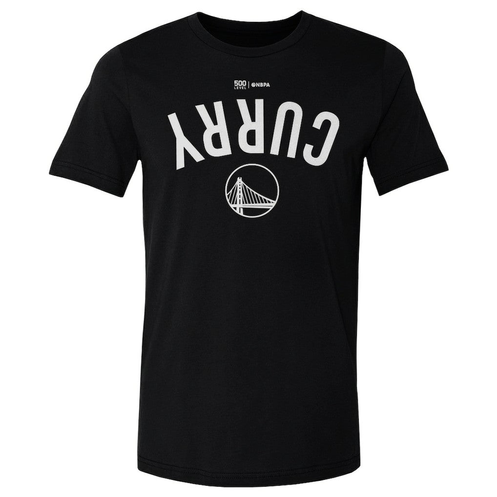 Stephen Curry Golden State Warriors 500 Level Invert T-Shirt Black