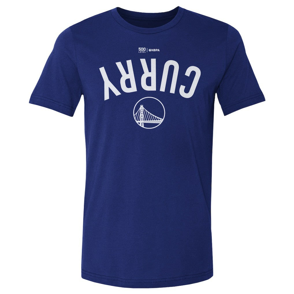 Stephen Curry Golden State Warriors 500 Level Invert T-Shirt Royal
