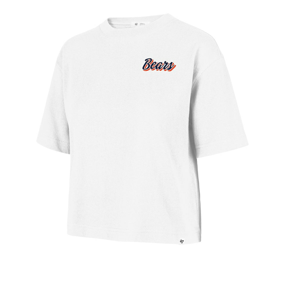 Chicago Bears '47 Women's Collage Script Reed City T-Shirt - White - 47 brand