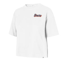 Chicago Bears '47 Women's Collage Script Reed City T-Shirt - White - 47 brand